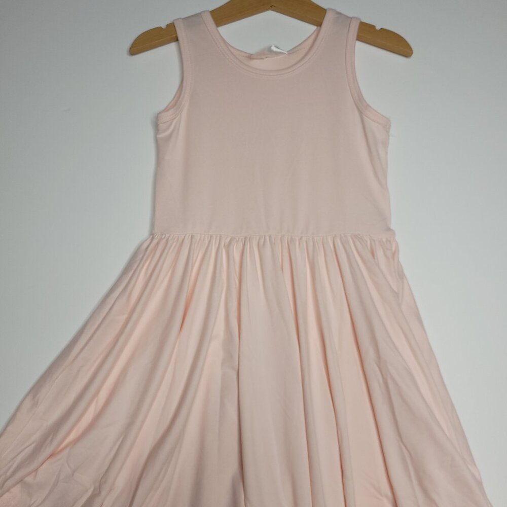 DotDotSmile Size 3/4 Tank Dress - NWT - Solid Light Pink